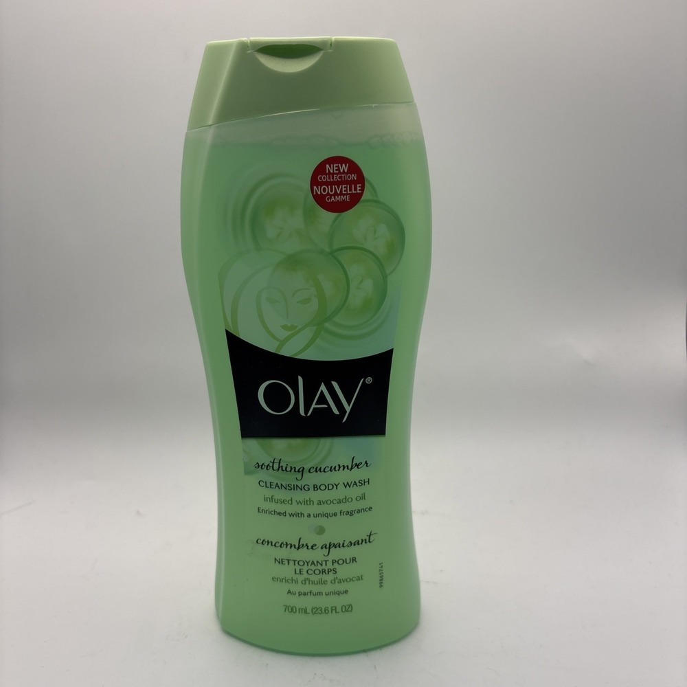 Olay Soothing Cucumber Cleansing Body Wash 23.6 fl oz Discontinued NEW